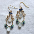 Lagoon Swirl Dangle