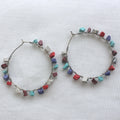 Boho Confetti Hoops
